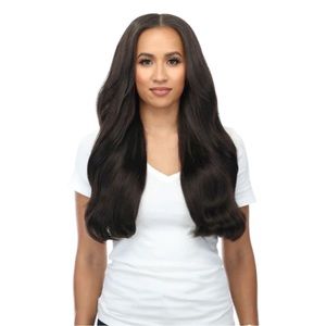 BELLAMI The Boogatti 22”, 340g Off Black (1b) Clip In Extensions
